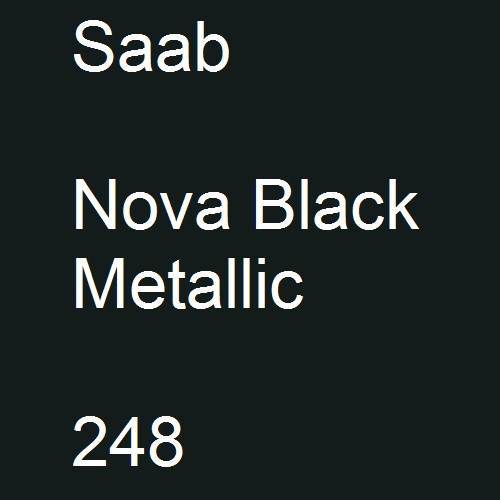 Saab, Nova Black Metallic, 248.